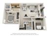 2 Bedroom Stoneridge Apartments_2 Bed Phase I